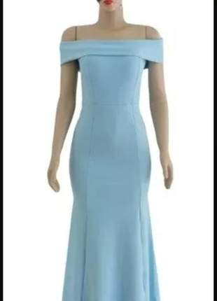 cor azul tiffany vestido