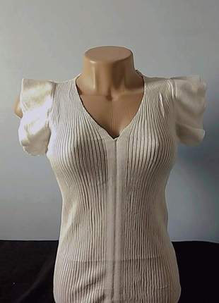 Blusa feminina tricot delicado