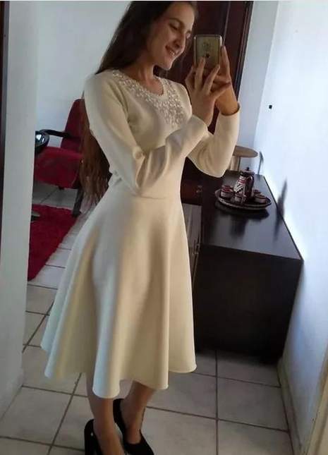 moda evangelica vestido gode
