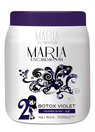 Botox capilar violet 1 kg -  maria escandalosa