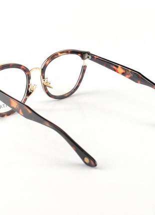 Armação de óculos feminino dita mikro dtx500 marrom tartaruga