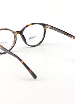 Armacao de óculos redonda chanel x2359 tartaruga
