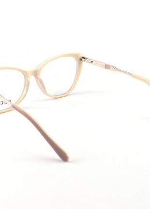 Armacao de óculos gatinho gucci gg3126 - nude claro