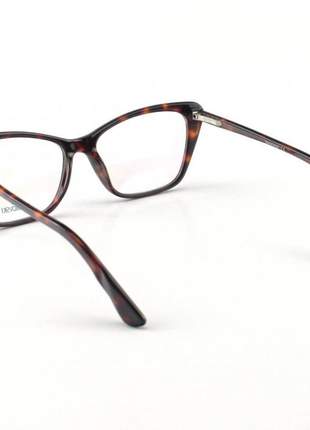 Oculos armação de grau swarovski sk5173 tartaruga