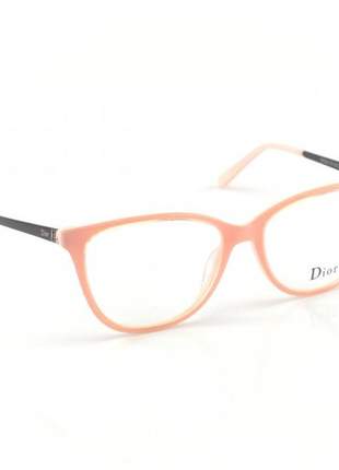 Armacao de óculos feminina dior 228 cd rosa e preto