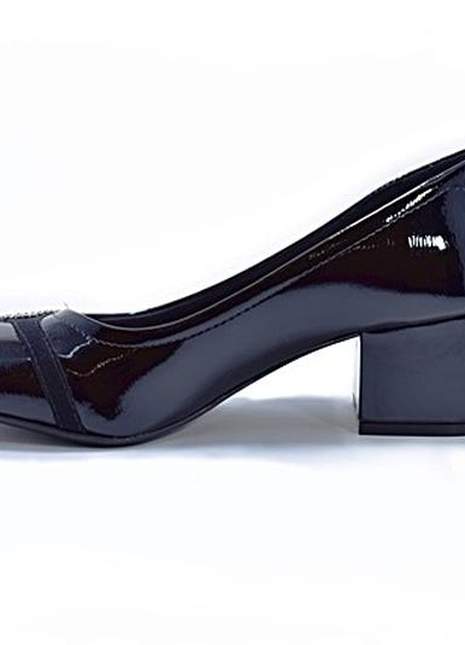 Source Intervene Onset Sapato feminino tamanho grande scarpin renata della vecchia preto numeração  40 ao 43 - R$ 145.90, cor Preto (verniz, em camurça) #6048, compre agora |  Shafa
