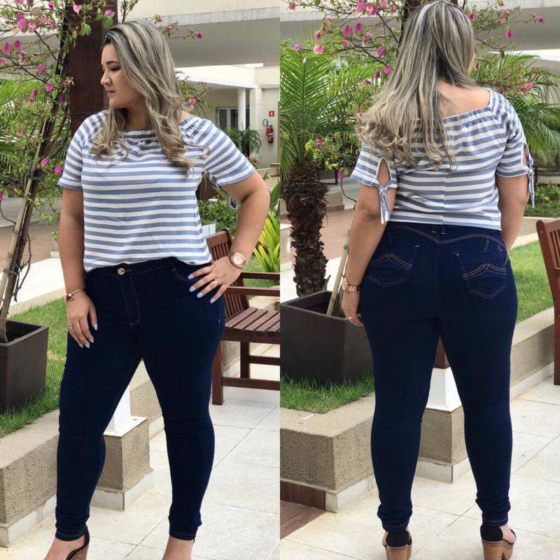 calças jeans femininas plus size