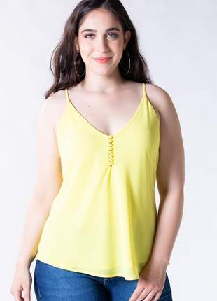 Blusa alcinha feminina blogueira pérolas moda regata