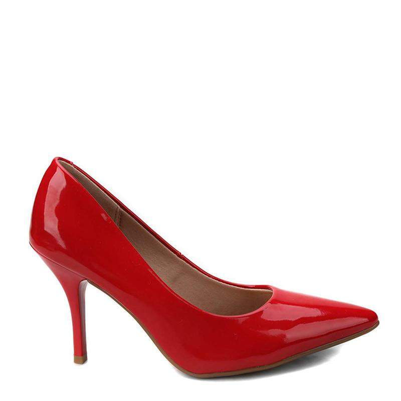 marca de sapato com a sola vermelha