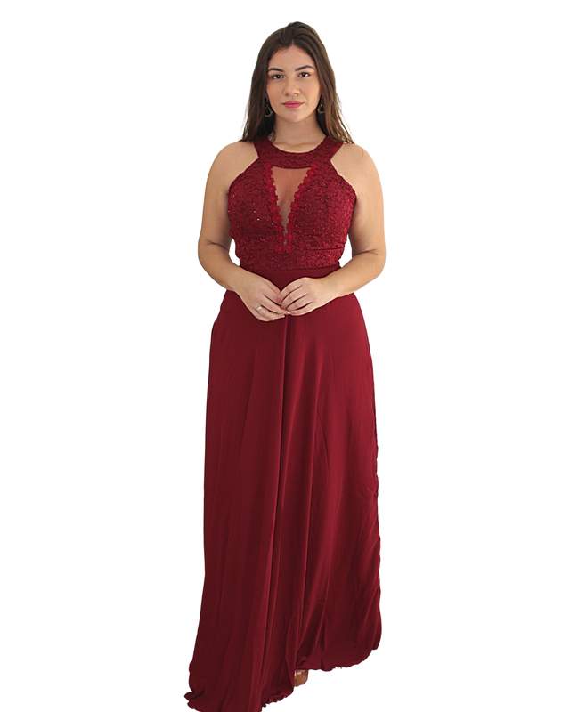 Vestido vermelho para madrinha de casamento: 35 longos!