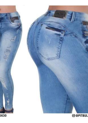 Calça cigarrete pitbull jeans original ref 26630
