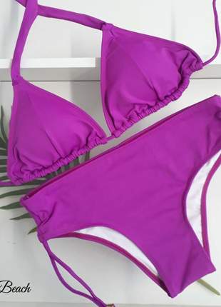 Biquíni cortininha sunquíni – violeta - soulbeach