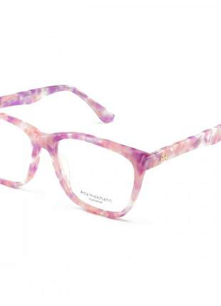 Armacao de óculos quadrada ana hickmann ah6225 rosa mesclado