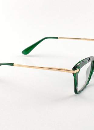 Armacao de óculos diamante dolce & gabbana dg5025 verde