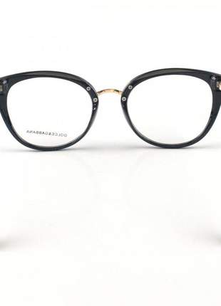 Armacao de óculos gatinho dolce & gabbana dg3262 preto
