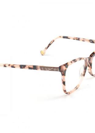 Armacao de óculos feminina carolina herrera ch682 rosa tartaruga