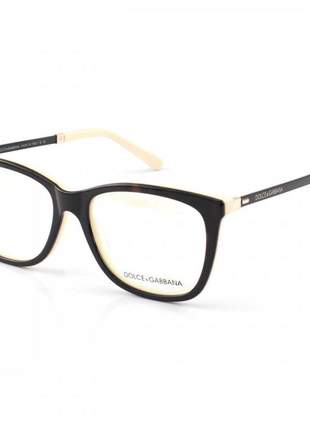 Armacao de óculos dolce & gabbana - dg3126 unissex marrom e creme