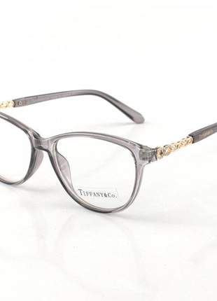 Armacao de óculos tiffany & co. infinito - tf2120 b cinza