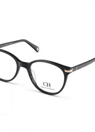 Armacao de óculos feminina - carolina herrera oval ch625 preto