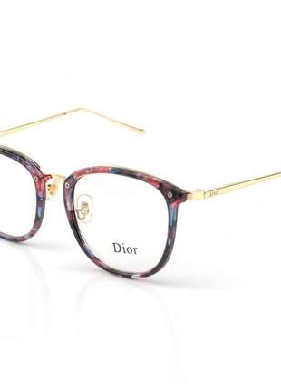 Armacao de óculos feminina dior rm2002-1 cd - floral