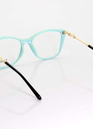 Oculos armação de grau - tiffany & co. - tf2160 - tartaruga e verde