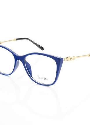 Armação de oculos quadrado tiffany & co. tf2160 azul