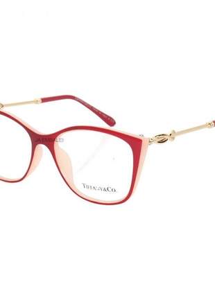Oculos armação de grau - tiffany & co. - tf2160 - carmesin