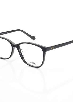 Armação de óculos quadrada gucci gg103 preto