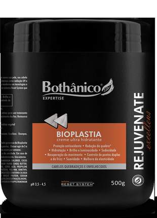 Mascara ultra hidratante bioplastia capilar rejuvenate bothanico hair 500g