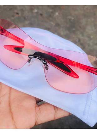 Óculos de sol oakley flak lente rosa jacket prizm barbie doblex