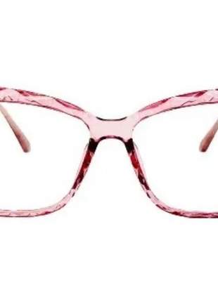 Óculos de grau feminino armação moda 2019 rosa