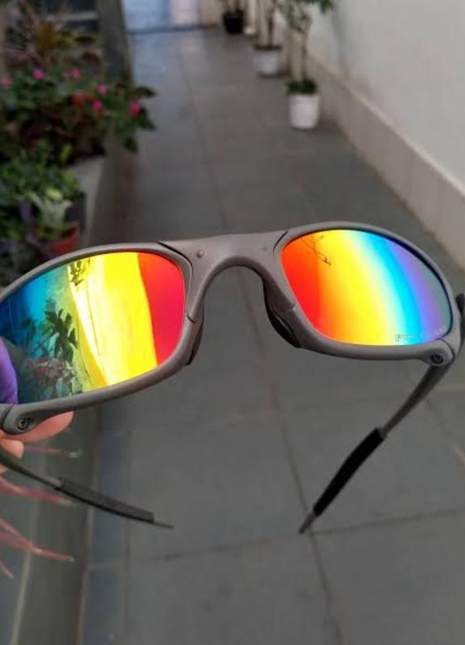 Óculos oakley juliet romeo x metal double polarizado - R$ 249.99, cor  Prateado (com proteção UV) #104709, compre agora