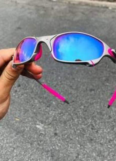 Óculos Sol Masculino Juliet Oakley Lupa Romeo Dart Metal Lentes UV