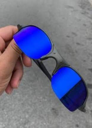 Oculos Juliet Mandrake Lupinha Vilão Oakley Bonito elegante Azul