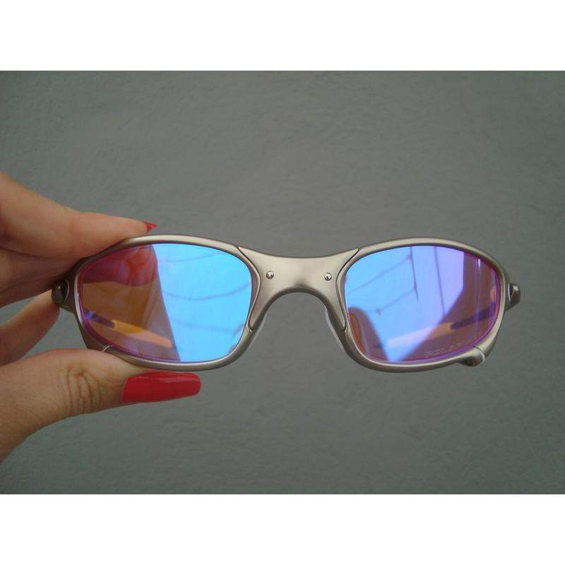 Óculos Sol Masculino Juliet Espelhado Esportivo - Preto
