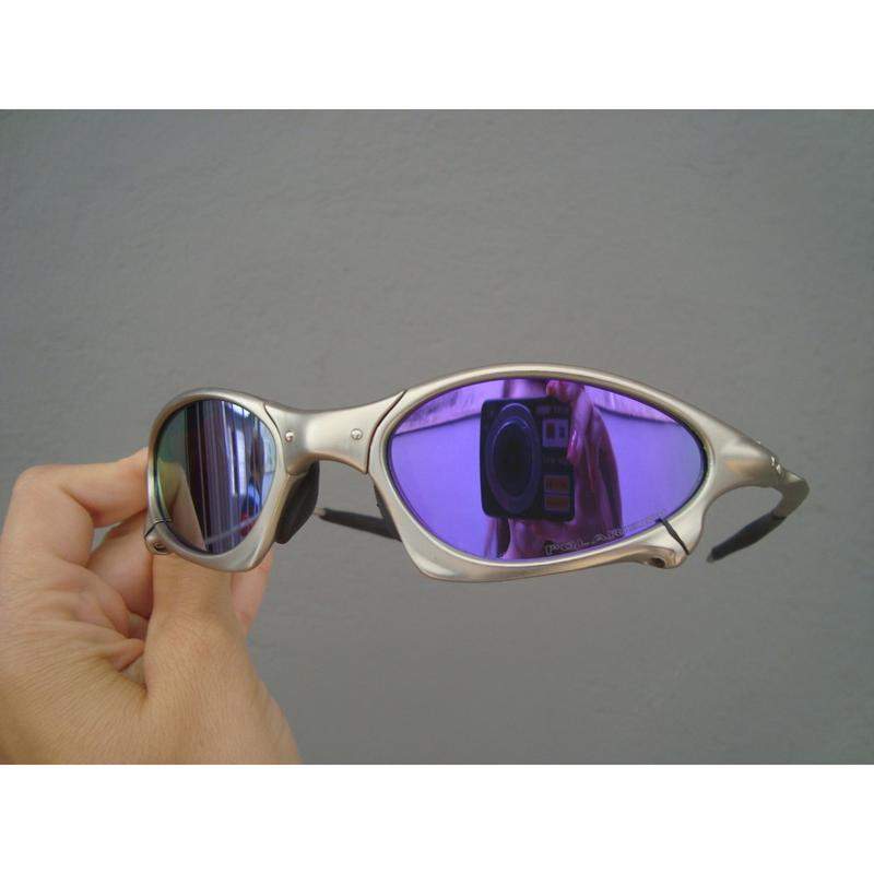Óculos oakley juliet romeo x metal double polarizado - R$ 249.99, cor Rosa  (com proteção UV) #104715, compre agora