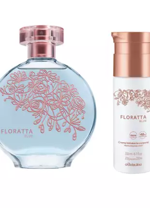 Kit perfume + hidratante corporal floratta blue o boticário