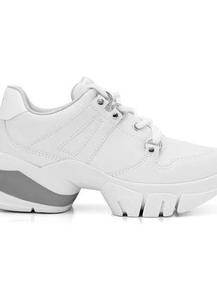 Tênis ramarim branco feminino sneaker flatform 2080201