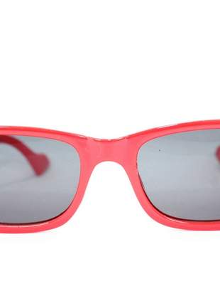 Óculos de Sol Feminino Vermelho Quadrado Blogueira Rafaello