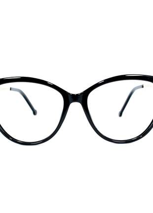 Óculos de Grau Feminino Preto Rafaello RFAF01 Acetato Metal