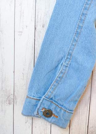 Jaqueta jeans feminina curta cropped manga comprida