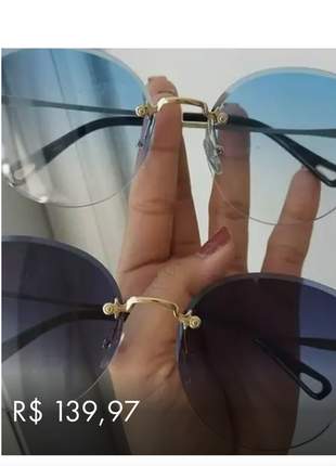 Óculos sol parafusado blogueiras 2020 aproveite as últimas peças, cor cinza