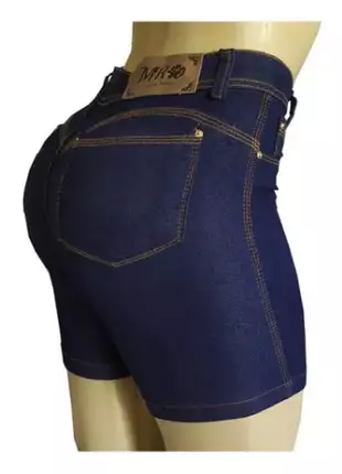 Kit 3 shorts feminino barato cintura alta