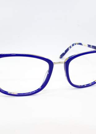 Armação óculos de grau feminino miopia hipermetropia rafaello - raf53