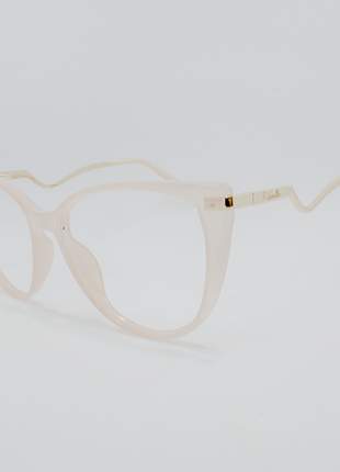 Armação óculos de grau feminino miopia hipermetropia rafaello - raf56