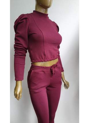 Blusa de frio feminina tricot listras bolinhas outono/inverno