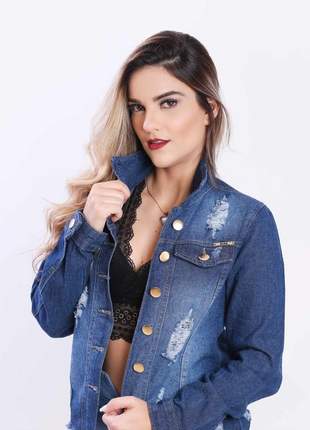 Jaqueta jeans feminina 2111706