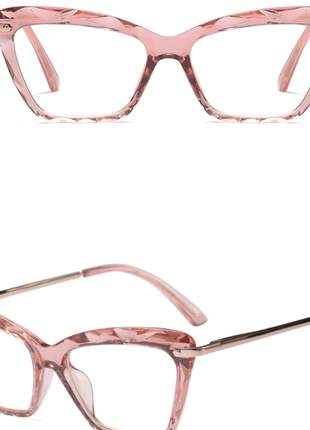 Óculos de leitura perto com grau gatinho no grau 1 até 4 para leitura
