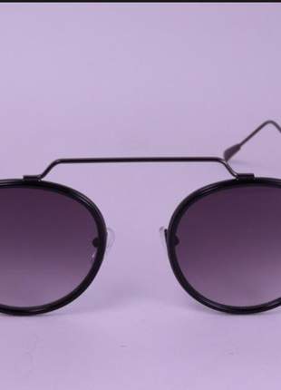 Óculos sol feminino redondo blogueiras viale original vs181