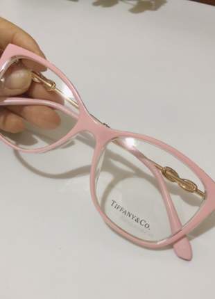 Óculos para grau tiffany gatinho feminino cores: azul rosa transparente moda 2021